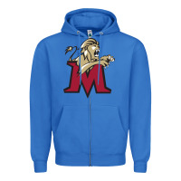 True Royal lions, molloy college Zipper Hoodie - linhVisuals