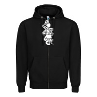 Black pierce the veil back Zipper Hoodie - linhVisuals
