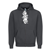 Smoke pierce the veil back Zipper Hoodie - linhVisuals