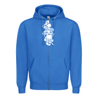 True Royal pierce the veil back Zipper Hoodie - linhVisuals