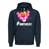 Pink Panther Custom Zipper Hoodie | Teevron