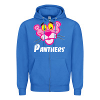 True Royal pink panther custom Zipper Hoodie - linhVisuals