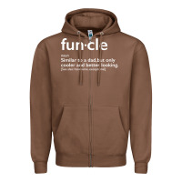 Chestnut funcle Zipper Hoodie - linhVisuals