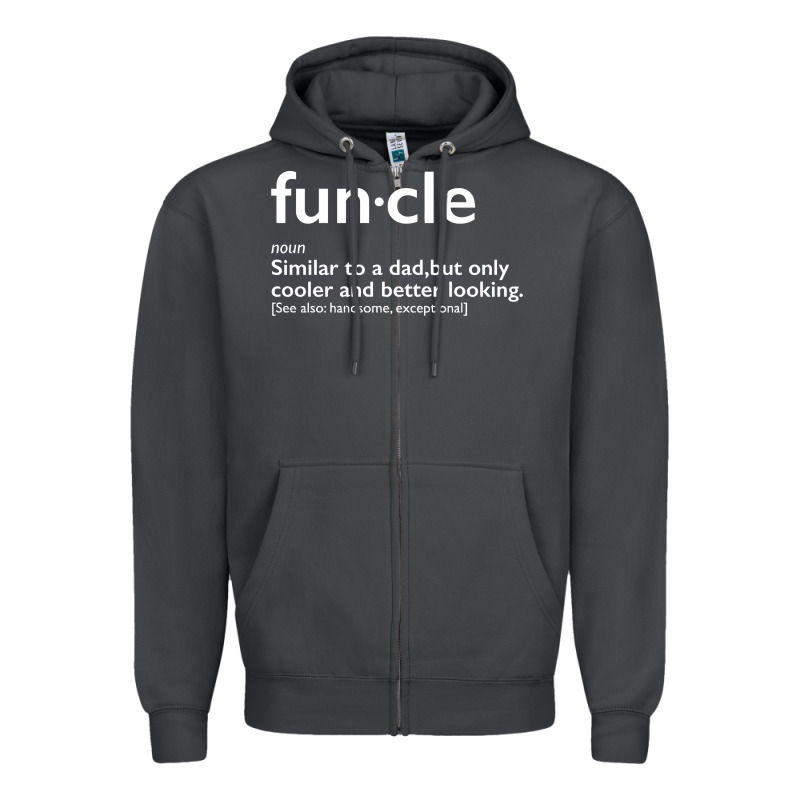 Funcle Zipper Hoodie by linhVisuals | Teevron