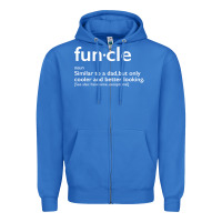 True Royal funcle Zipper Hoodie - linhVisuals