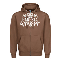 Chestnut gangsta wrapper Zipper Hoodie - linhVisuals