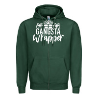 Gangsta Wrapper Zipper Hoodie | Teevron