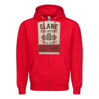 Red slane irish whiskey Zipper Hoodie - linhVisuals