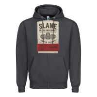 Smoke slane irish whiskey Zipper Hoodie - linhVisuals