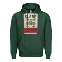 Sports Green slane irish whiskey Zipper Hoodie - linhVisuals