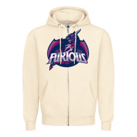 Sandshell bi furious   bisexual Zipper Hoodie - linhVisuals