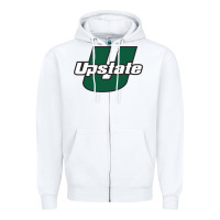 White south carolina upstate spartans Zipper Hoodie - linhVisuals