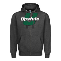 Charcoal Heather south carolina upstate spartans Zipper Hoodie - linhVisuals