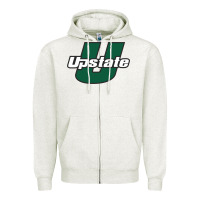 Oatmeal Heather south carolina upstate spartans Zipper Hoodie - linhVisuals