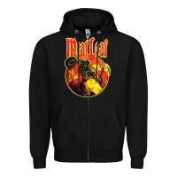Black vintage meatloaf bat out of hell Zipper Hoodie - linhVisuals