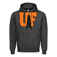 Charcoal Heather findlay oilers Zipper Hoodie - linhVisuals