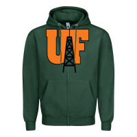 Sports Green findlay oilers Zipper Hoodie - linhVisuals