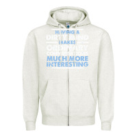 Oatmeal Heather having a dirty mind makes ordinary conversations much more interesting Zipper Hoodie - linhVisuals