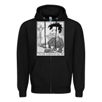 Black i've lost control of my life   rugrats Zipper Hoodie - linhVisuals