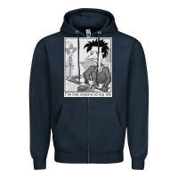 Navy i've lost control of my life   rugrats Zipper Hoodie - linhVisuals