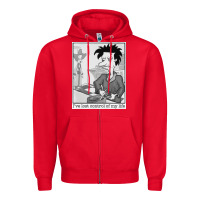 Red i've lost control of my life   rugrats Zipper Hoodie - linhVisuals