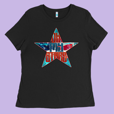 Oh My Stars Ladies Tee Designed By Fadigitalartstudio