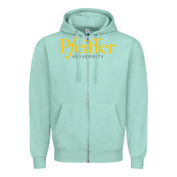 Seafoam pfeiffer university Zipper Hoodie - linhVisuals