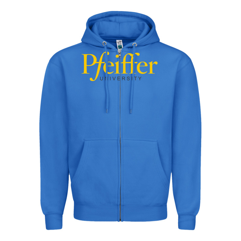 Pfeiffer University Zipper Hoodie by linhVisuals | Teevron