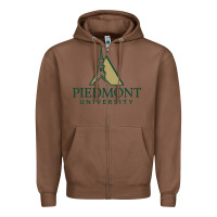 Chestnut piedmont university Zipper Hoodie - linhVisuals