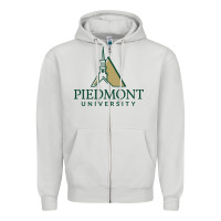 Dove Grey piedmont university Zipper Hoodie - linhVisuals