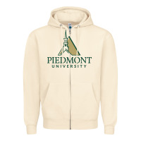 Sandshell piedmont university Zipper Hoodie - linhVisuals