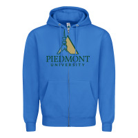 True Royal piedmont university Zipper Hoodie - linhVisuals