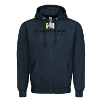 Navy randolph–macon college Zipper Hoodie - linhVisuals