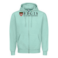 Seafoam regis college Zipper Hoodie - linhVisuals