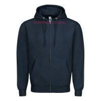 Navy roanoke college Zipper Hoodie - linhVisuals