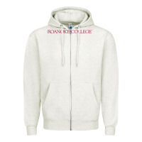Oatmeal Heather roanoke college Zipper Hoodie - linhVisuals