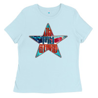 Baby Blue Oh my stars Ladies Tee - FaDigitalArtStudio