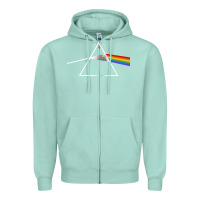 Seafoam the dark side Zipper Hoodie - linhVisuals