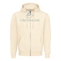 Sandshell Crownline Boats Zipper Hoodie - linhVisuals