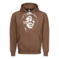 Chestnut stevie wonder Zipper Hoodie - linhVisuals