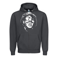 Smoke stevie wonder Zipper Hoodie - linhVisuals