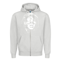 Dove Grey stevie wonder Zipper Hoodie - linhVisuals