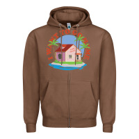 Chestnut i want to go home Zipper Hoodie - linhVisuals