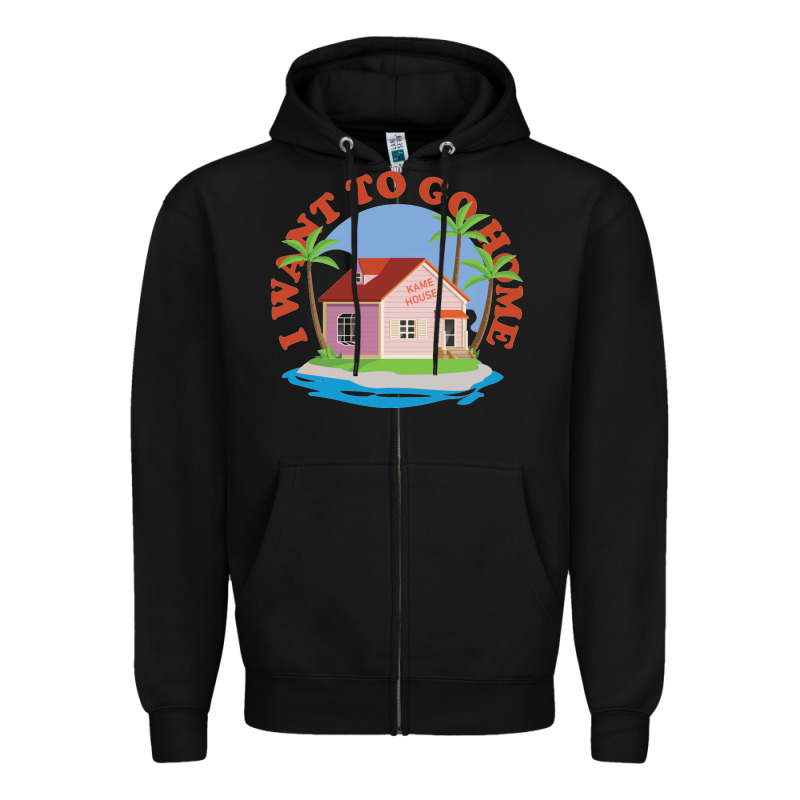 I Want To Go Home Zipper Hoodie by linhVisuals | Teevron