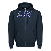 Navy lincoln memorial railsplitters Zipper Hoodie - linhVisuals