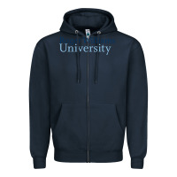 Navy roger williams university Zipper Hoodie - linhVisuals