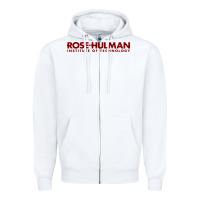 White rose hulman institute of technology Zipper Hoodie - linhVisuals