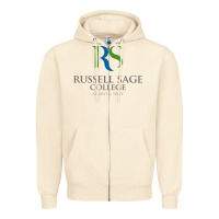 Sandshell russell sage college Zipper Hoodie - linhVisuals