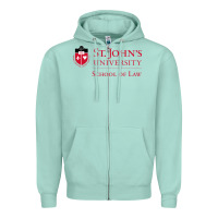 Seafoam saint john's university Zipper Hoodie - linhVisuals
