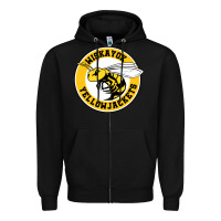 Black the yellowjackets Zipper Hoodie - linhVisuals